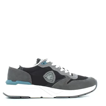 Scarpe Blauer uomo RAY02P25 BLK GRY