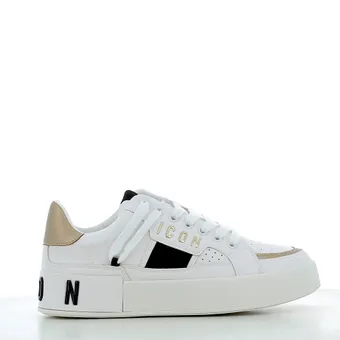 Scarpe Icon donna 3731A25 BIANCO ORO