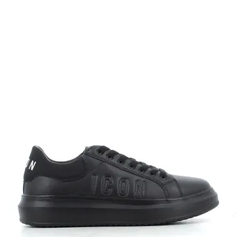 Scarpe Icon uomo 3672A25 TOTAL BLACK
