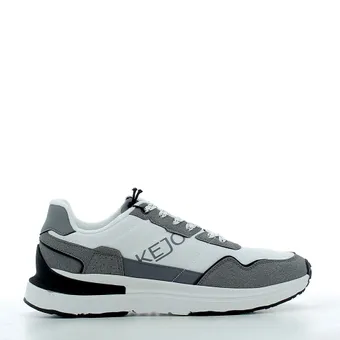 Scarpe KeJo uomo 5021P25 BIANCO NERO