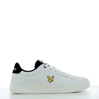 Scarpe Lyle & Scott uomo KALEBA25 WHITE BLACK