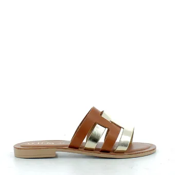 Scarpe GDM donna LIDO541P23 PLATINO CUOIO