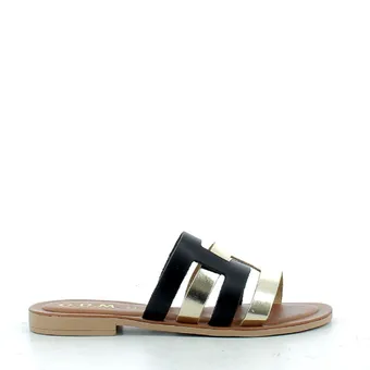 Scarpe GDM donna LIDO541P23 PLATINO NERO