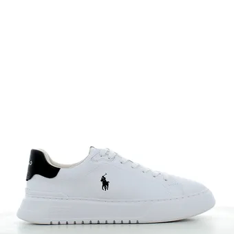 Scarpe Ralph Lauren uomo RLITECOURA25WHITE BLACK