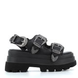 Scarpe Buffalo donna 1602261P25 BLACK