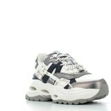 Scarpe Buffalo donna 1636636P26 CREAM SILVER