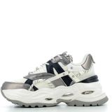 Scarpe Buffalo donna 1636636P26 CREAM SILVER