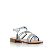 Scarpe Hodea donna 2238CHP25 ARGENTO AZZURR