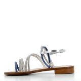 Scarpe Hodea donna 2238CHP25 ARGENTO AZZURR