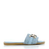 Scarpe Hodea donna 2520XSP25 RAFFIA CIELO