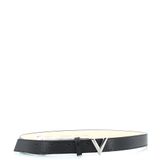 CinturaValentino donna S1R456GNP25 NERO-ARGENTO