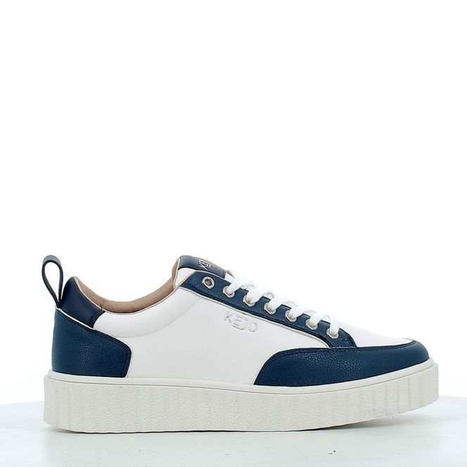 Scarpe KeJo uomo 4792P25 BIANCO BLUE