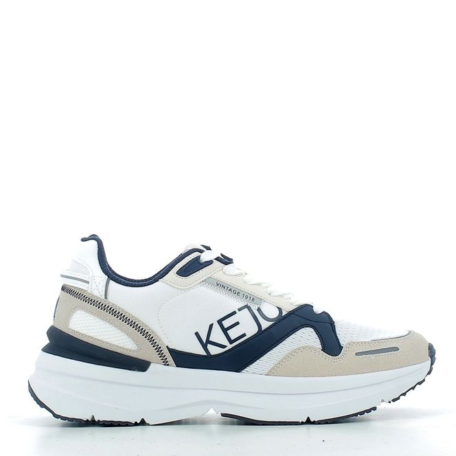 Scarpe KeJo uomo 5023P25 BIANCO