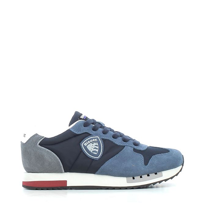Scarpe Blauer uomo QUEENS05P26 NAVY GREY