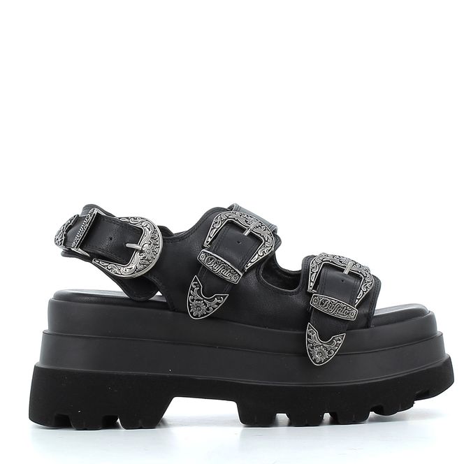 Scarpe Buffalo donna 1602261P25 BLACK