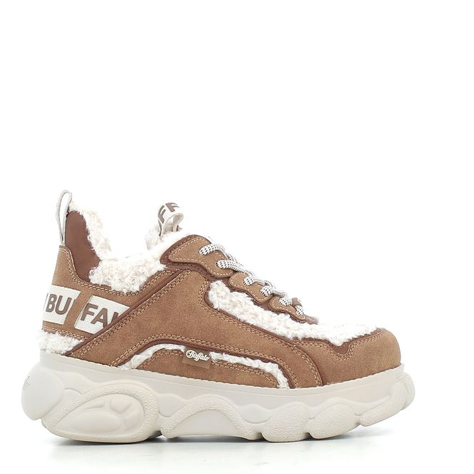 Scarpe Buffalo donna 1636023A25 BEIGE BROWN