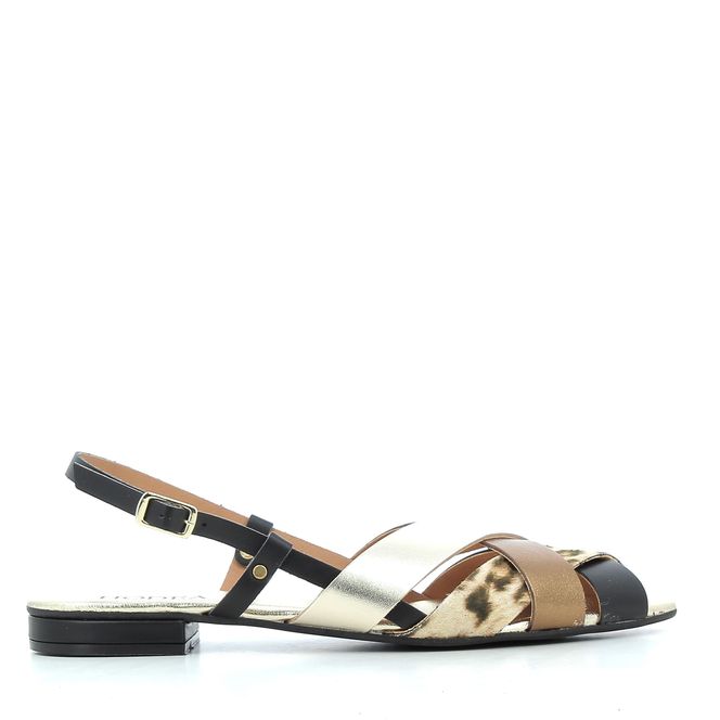 Scarpe Hodea donna PATTY02MIP25VIT NERO BRONZ