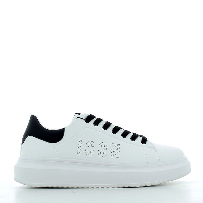 Scarpe Icon uomo 4748P25 BIANCO NERO
