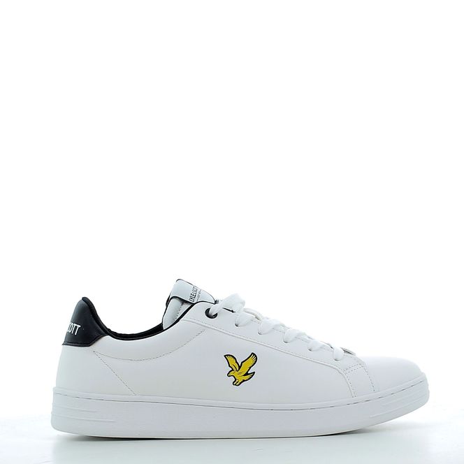 Scarpe Lyle & Scott uomo ELGINP25 WHITE BLACK