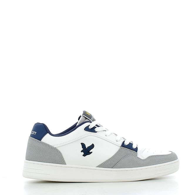 Scarpe Lyle & Scott uomo KALEB007AP26WHITE BLUE
