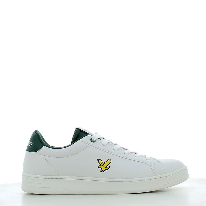 Scarpe Lyle & Scott uomo KALEBA25 WHITE GREEN