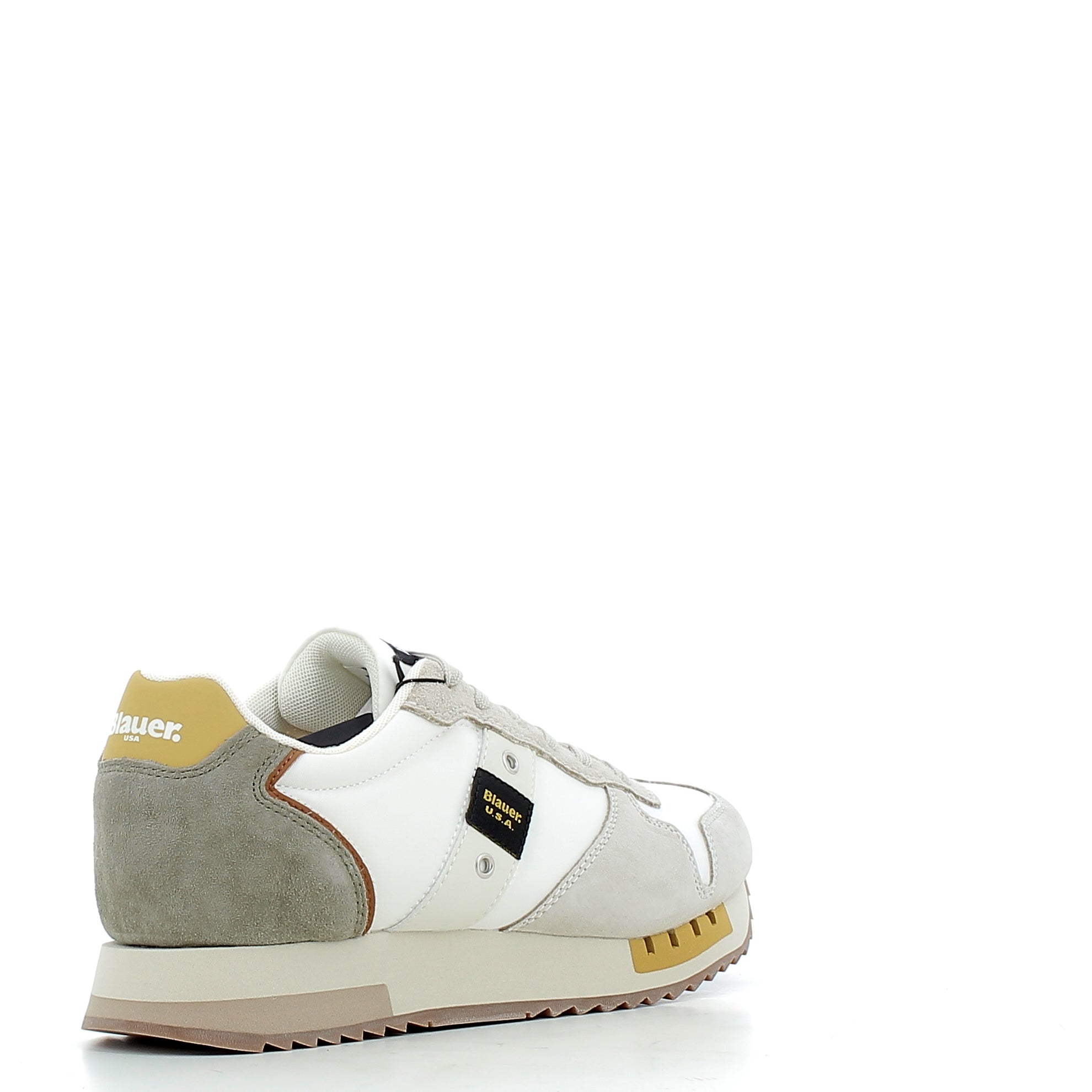 Scarpe Blauer uomo QUEENS01P26 WHITE BEIGE