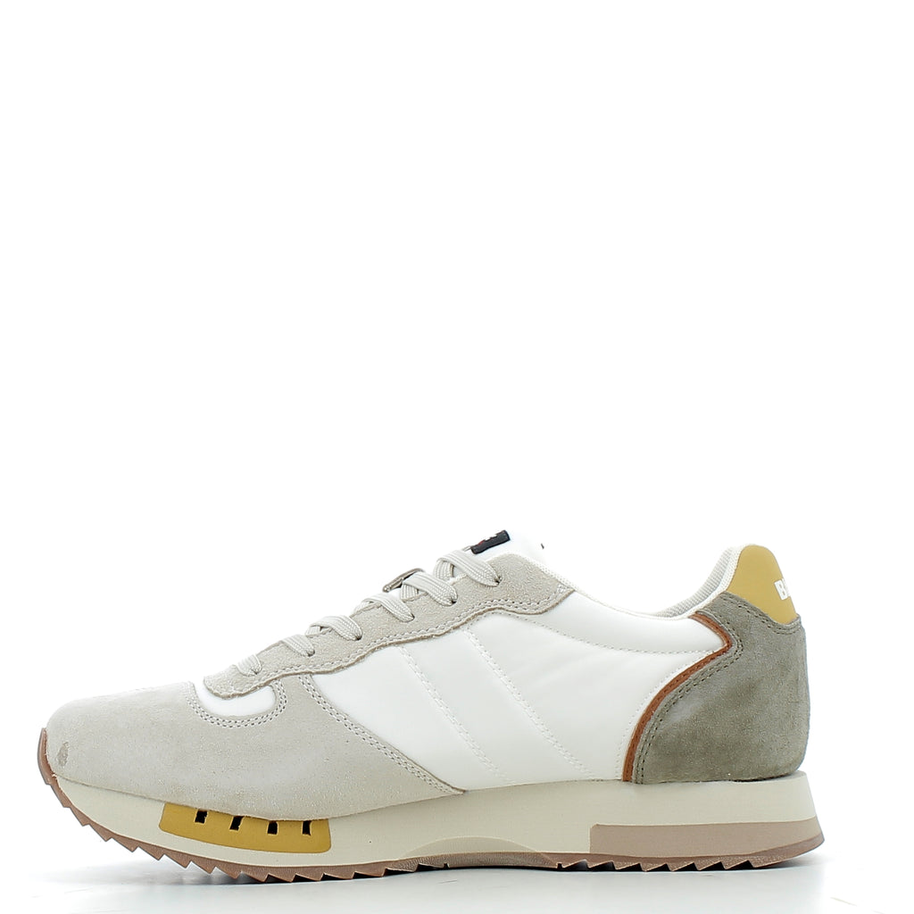 Scarpe Blauer uomo QUEENS01P26 WHITE BEIGE