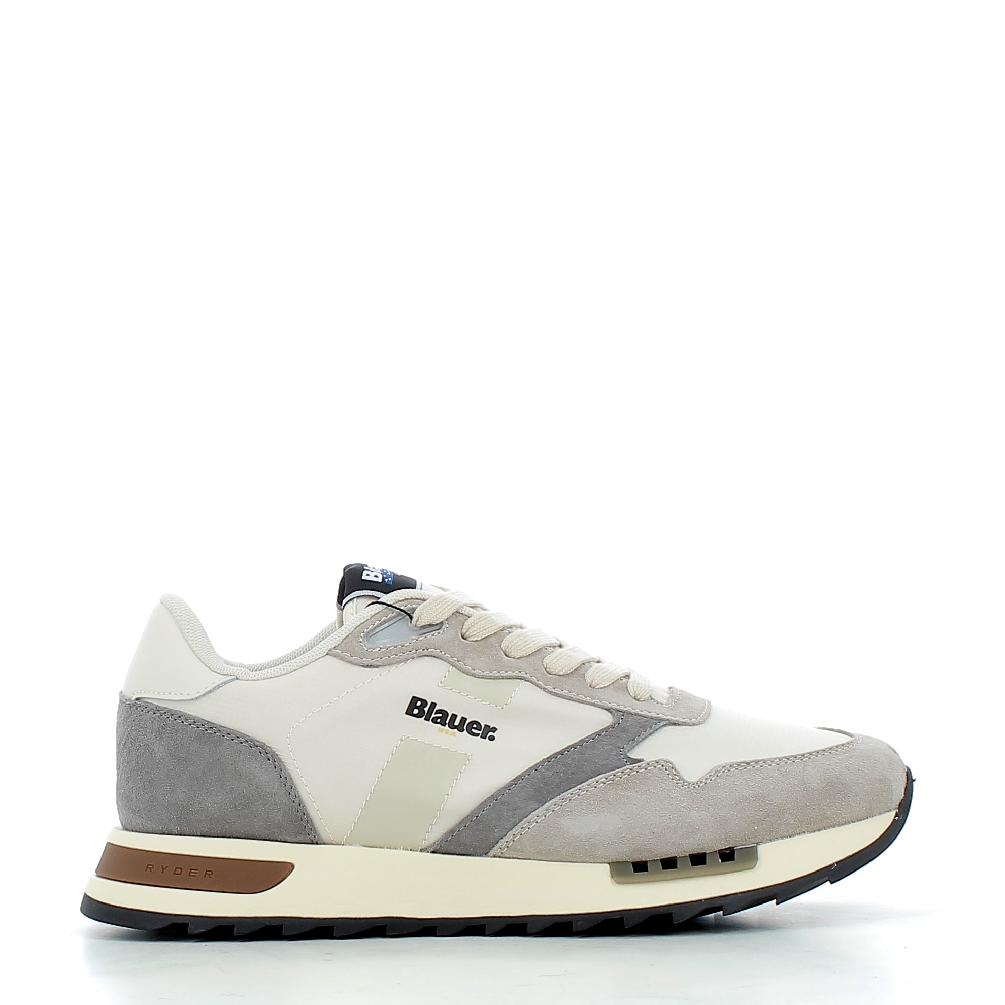 Scarpe Blauer uomo RYDER01P26  CREAM GREY