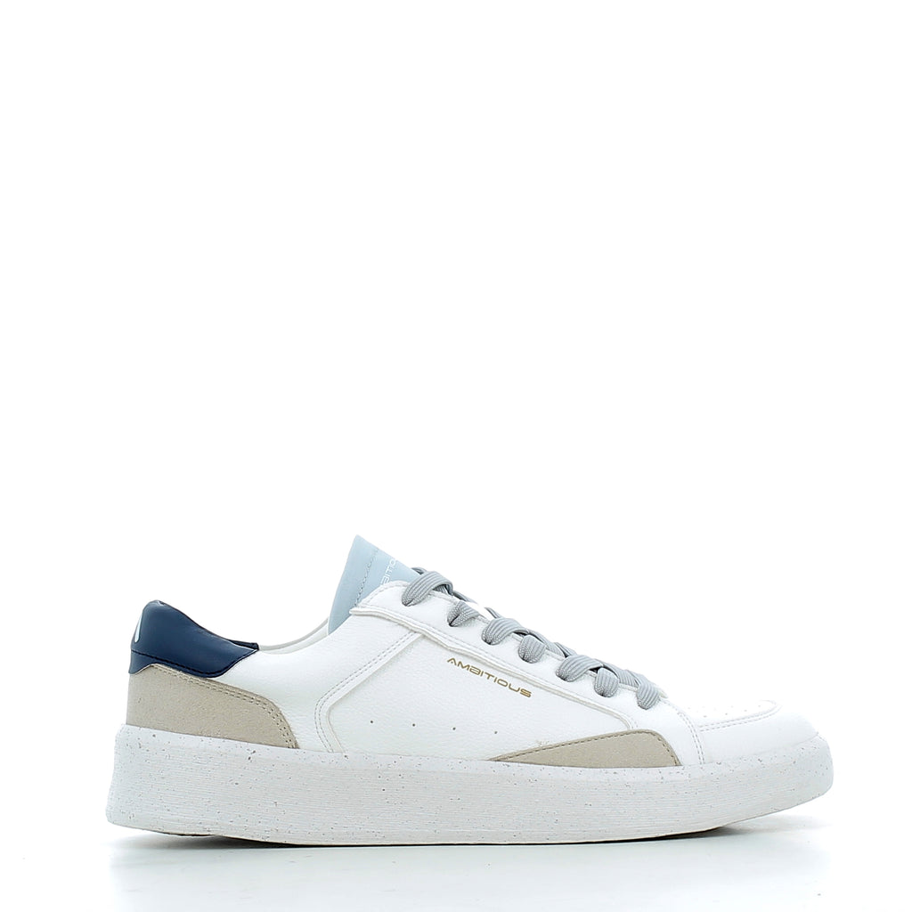 Scarpe Ambitious uomo 143234748P26WHITE BLUE