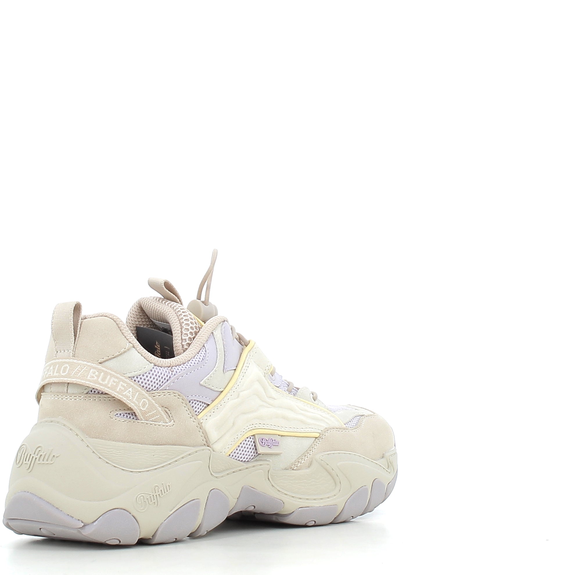Women's Buffalo shoes 163672P26 BEIGE PURPLE