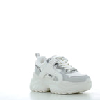 Buffalo women's shoes 1636672P26 WHITE GREY