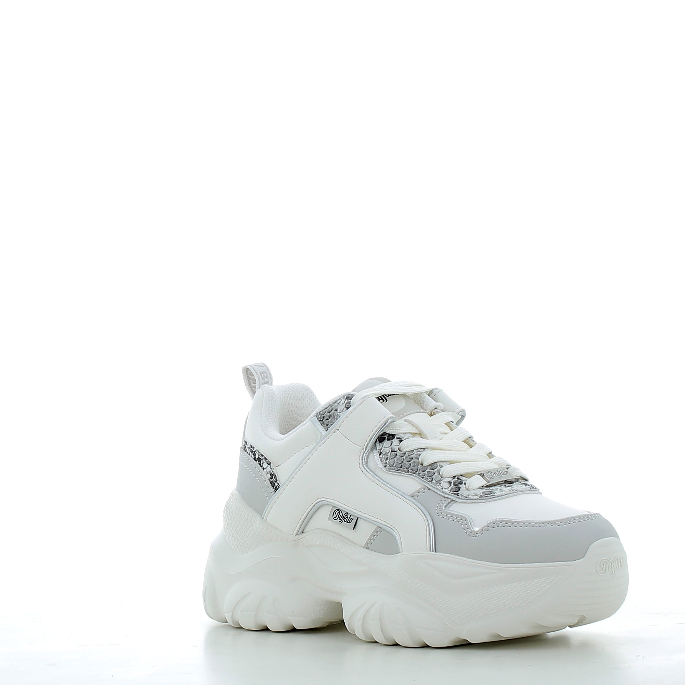 Scarpe Buffalo donna 1636672P26  WHITE GREY