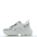 Buffalo women's shoes 1636672P26 WHITE GREY