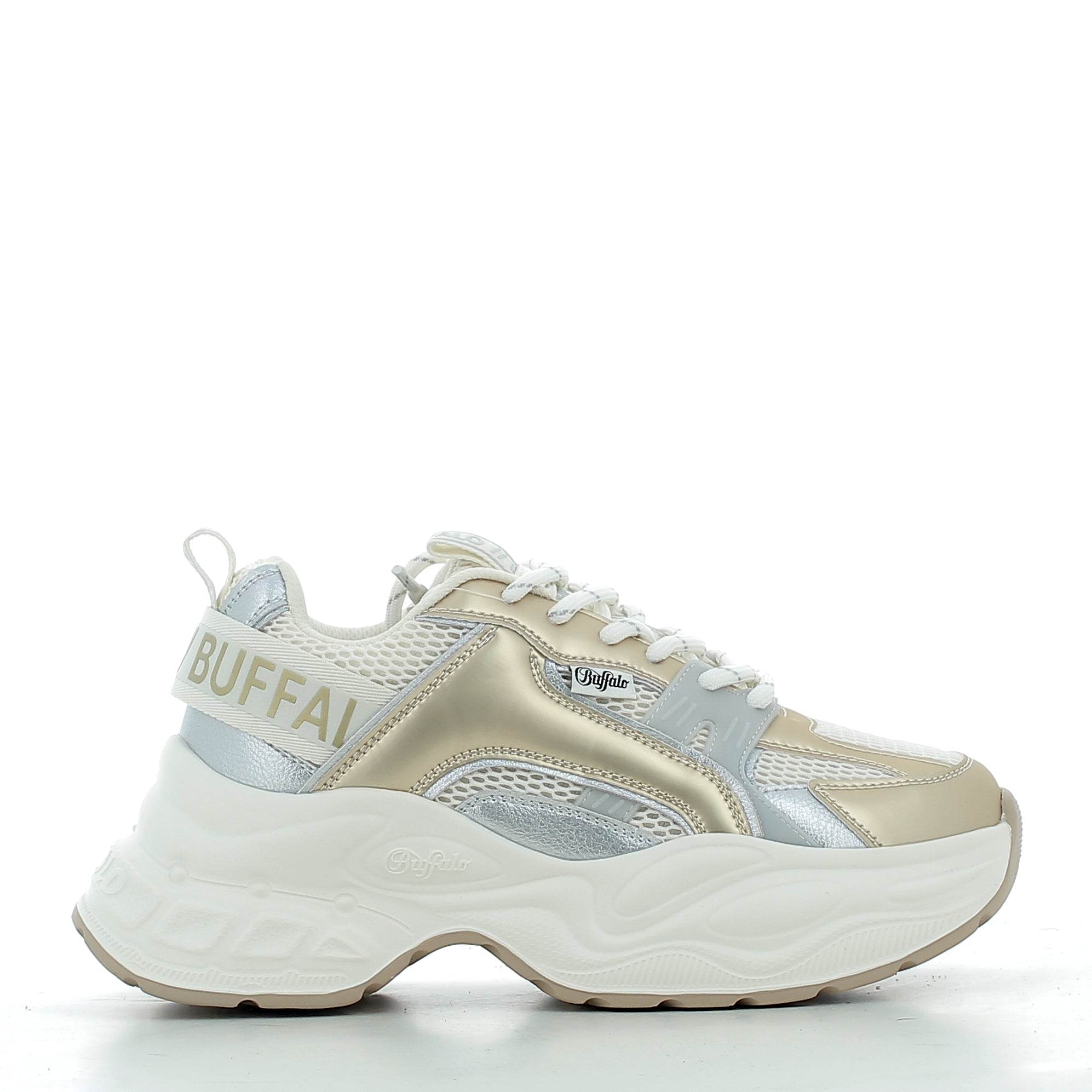 Scarpe Buffalo donna 1636644P26  CREAM GOLD
