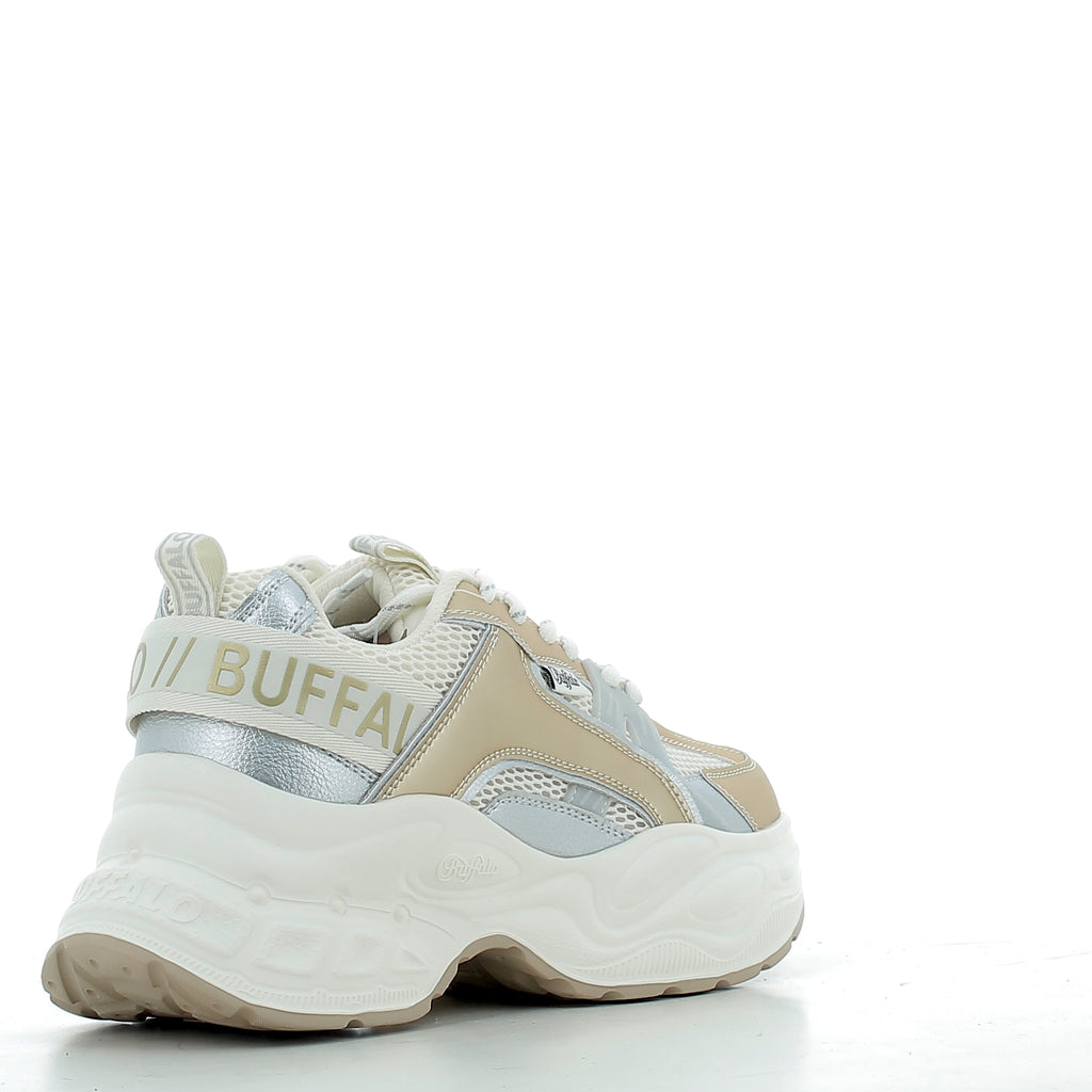 Buffalo women's shoes 1636644P26 CREAM GOLD