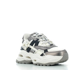 Buffalo Women's Shoes 1636636P26 CREAM SILVER
