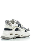 Buffalo Women's Shoes 1636636P26 CREAM SILVER