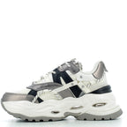 Buffalo Women's Shoes 1636636P26 CREAM SILVER