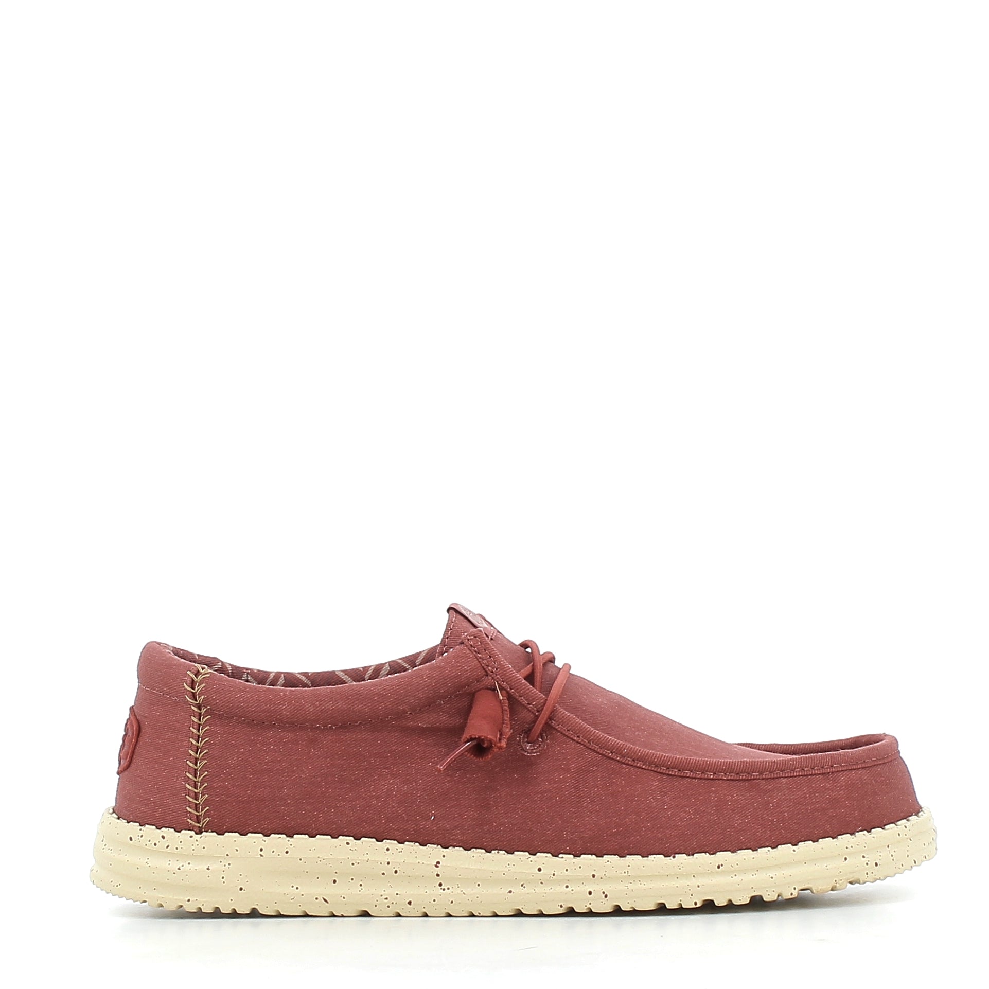 Heydude men's shoes 40700P26 RED TAN