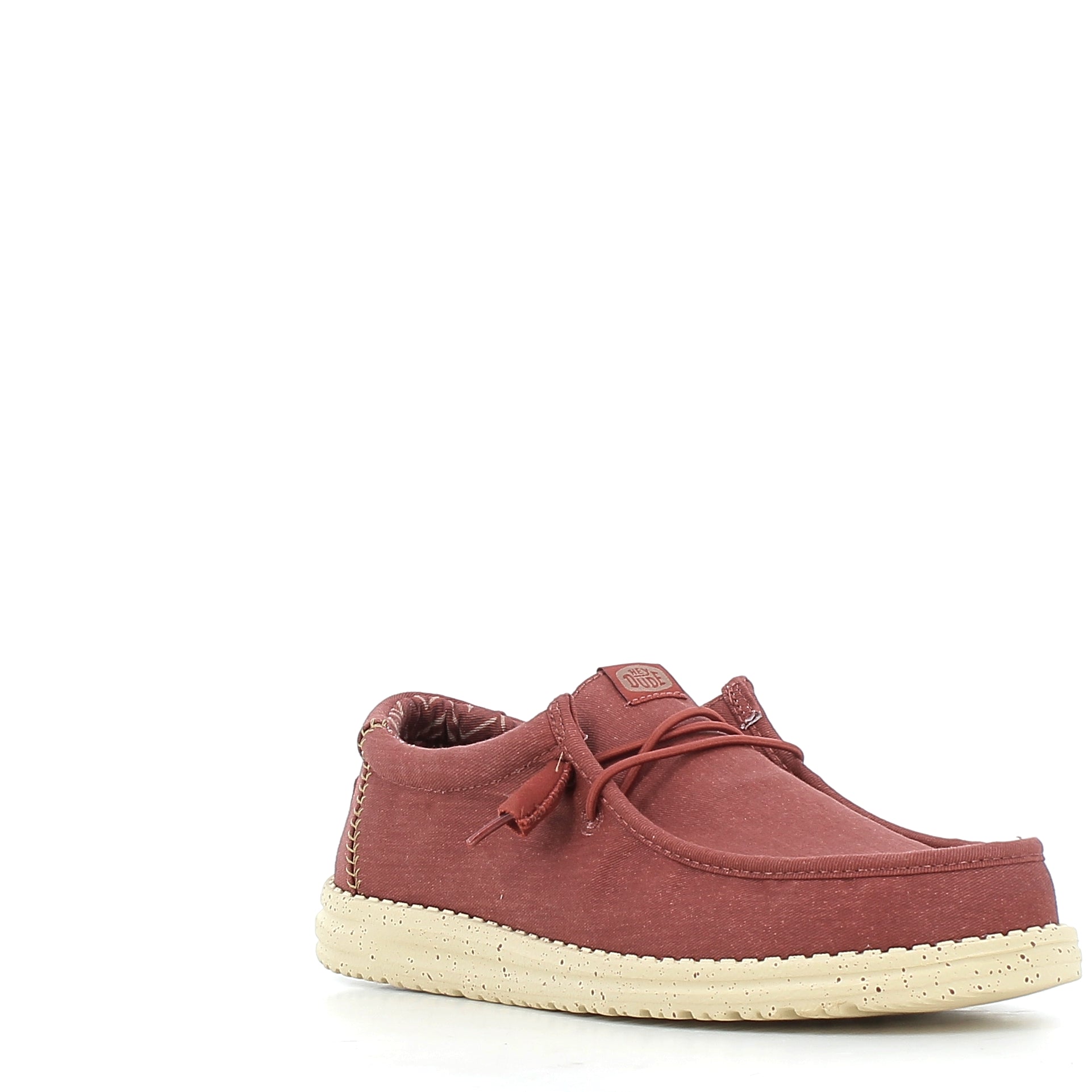 Heydude men's shoes 40700P26 RED TAN