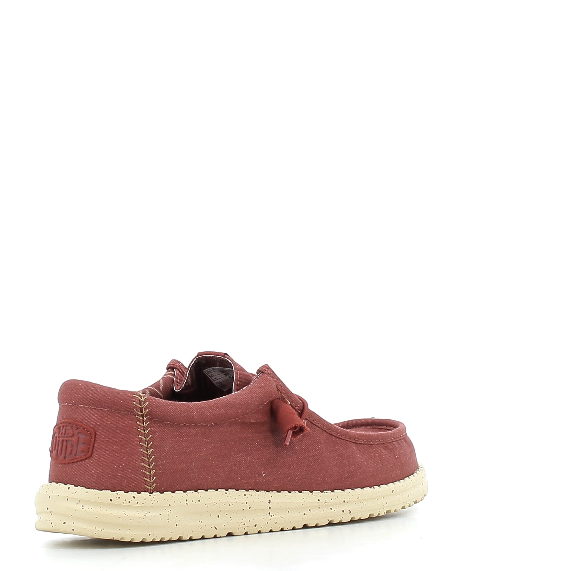 Heydude men's shoes 40700P26 RED TAN