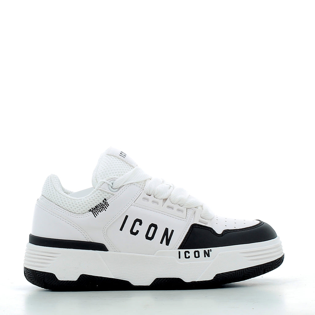 Icon women's shoes 5683P26 WHITE BLACK