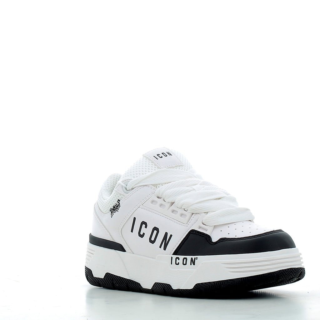 Icon women's shoes 5683P26 WHITE BLACK