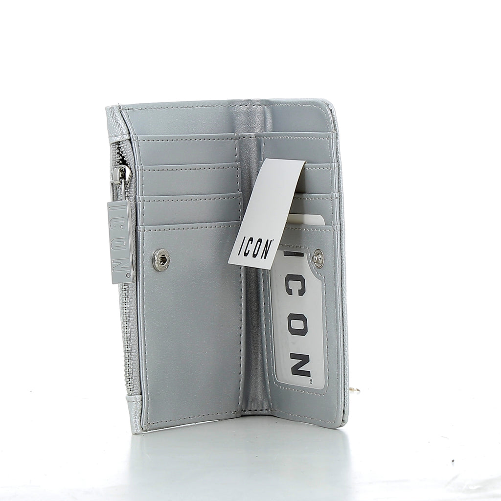 Portafoglio Icon donna 05A42P26    SILVER