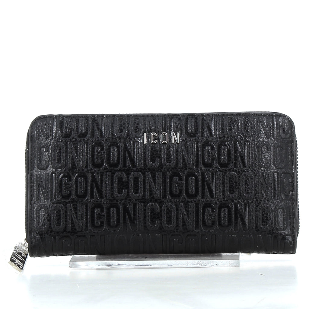 Portafoglio Icon donna 19A155P26   BLACK