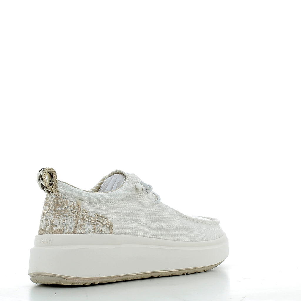 Scarpe Jeep donna JL61530AP26 OFF WHITE