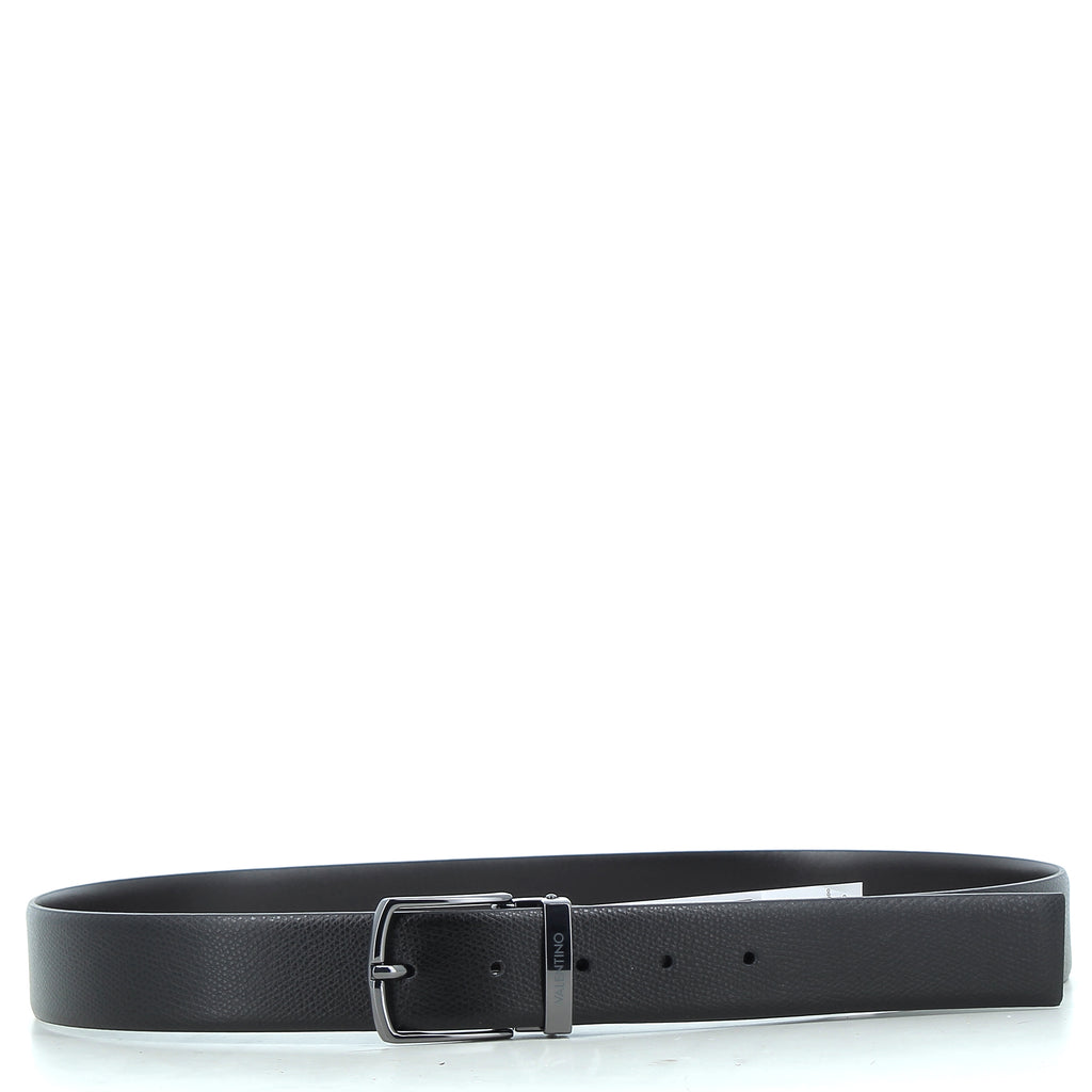 Valentino Men's Belt 8BJ04P26 BLACK DARK BROWN