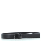 Valentino Men's Belt 8BJ04P26 BLACK DARK BROWN