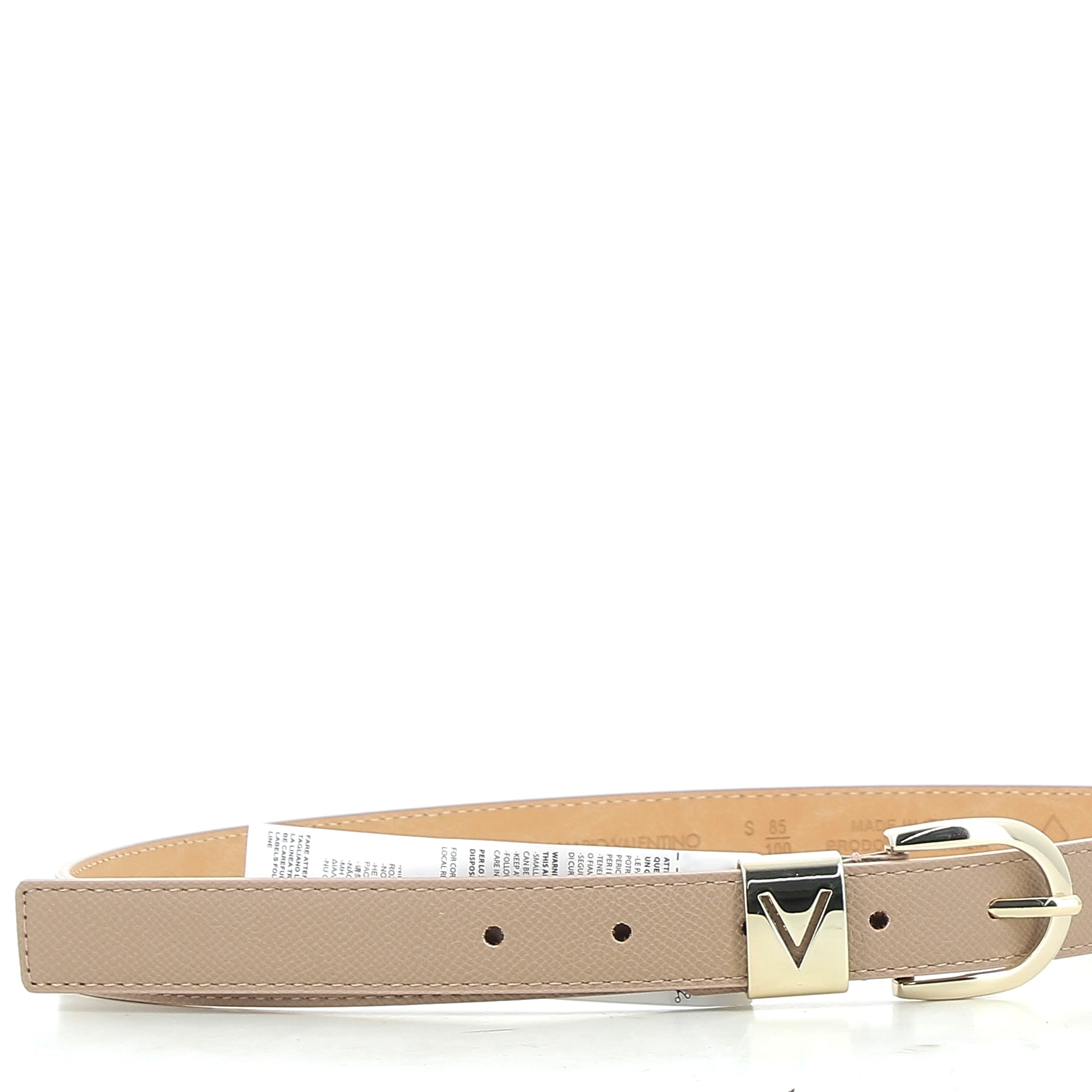 Cintura Valentino donna A0556P26    BEIGE ORO