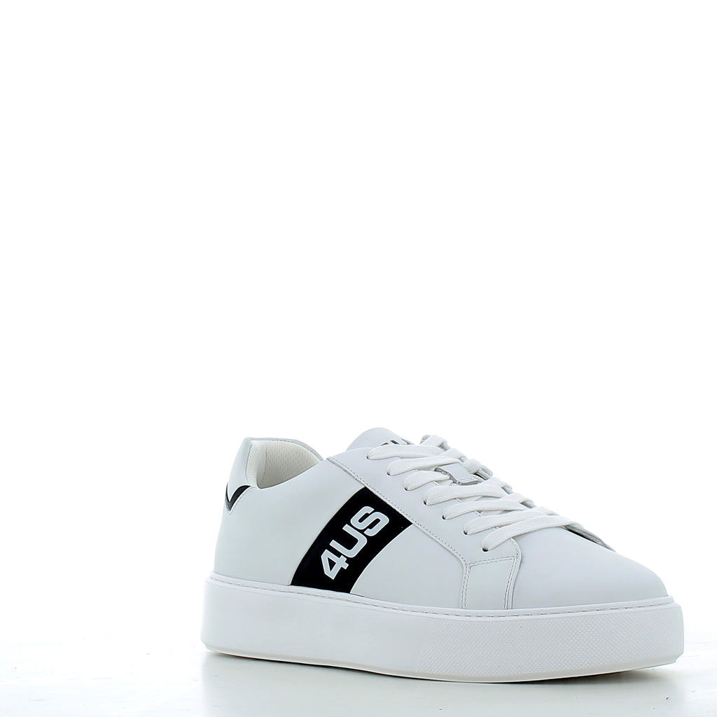 Paciotti 4US men's shoes 1228P26 WHITE MIX